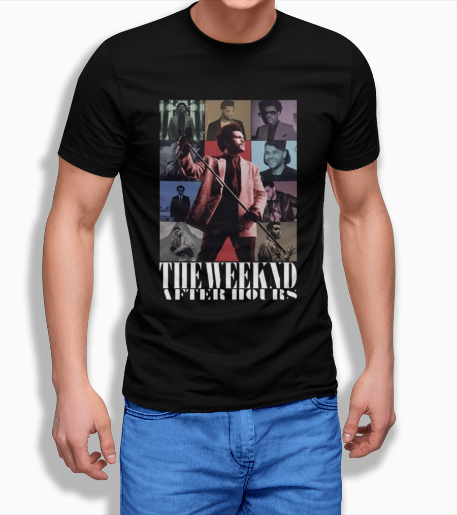 The Weeknd After Hours Era Collage T-Shirt