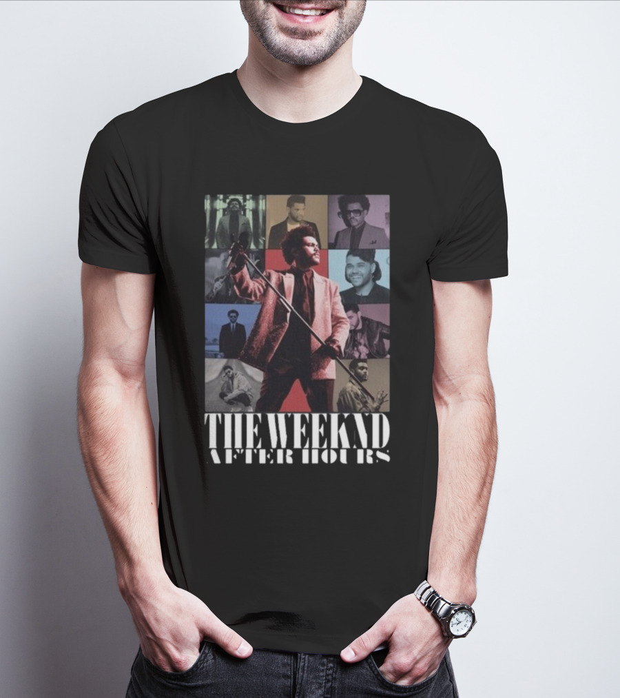 The Weeknd After Hours Era Collage T-Shirt