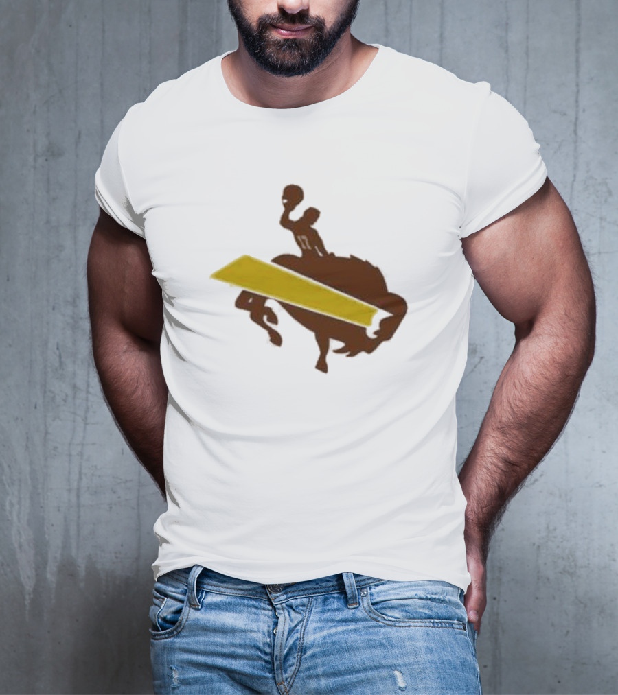 Josh Allen Buffalo Bills Wyoming Cowboys Football T-Shirt