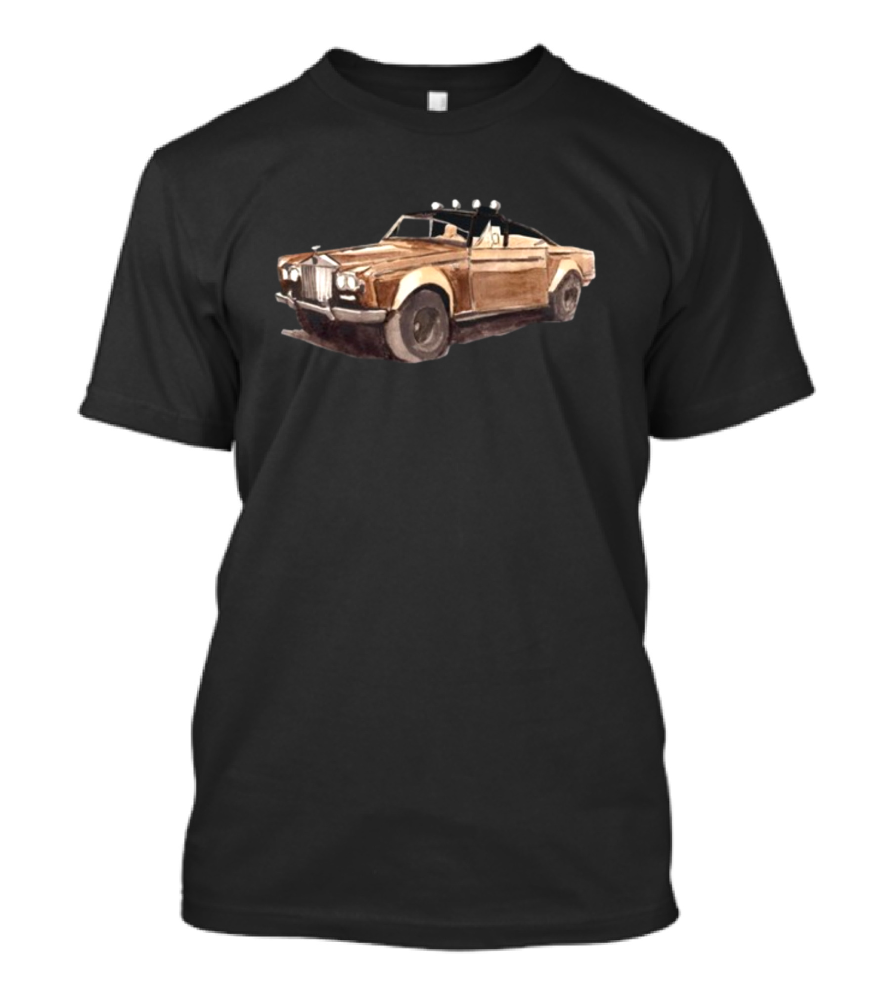 Bad Bunny Classic Rolls Royce Car T-Shirt