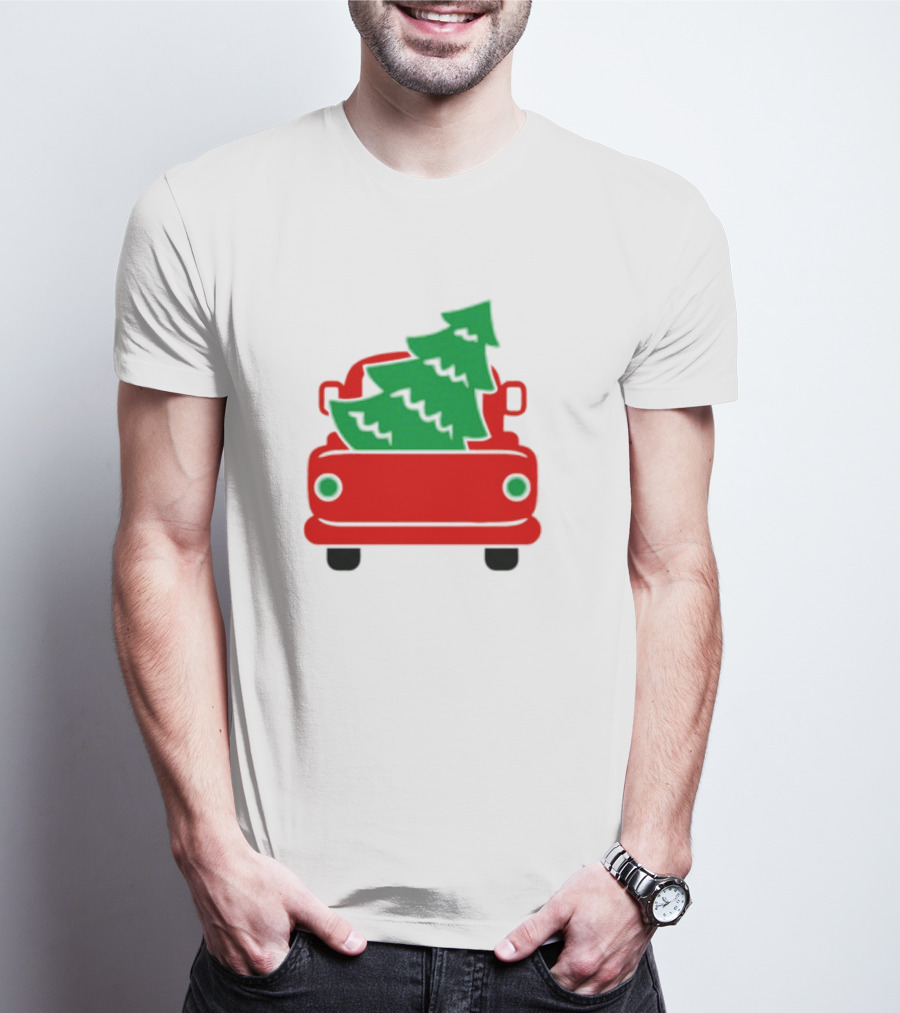 Purchase Wholesale Christmas Free Tree Car T-Shirt