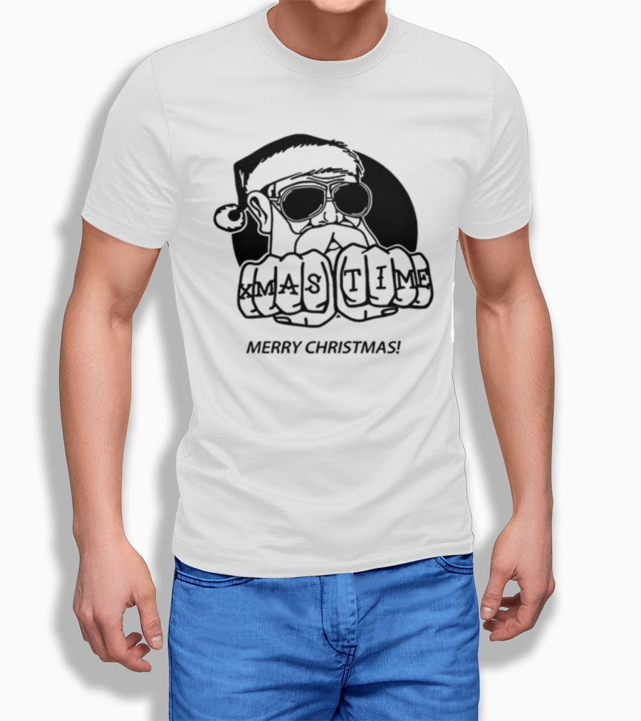 Santa Claus Xmas Time Merry Christmas T-Shirt