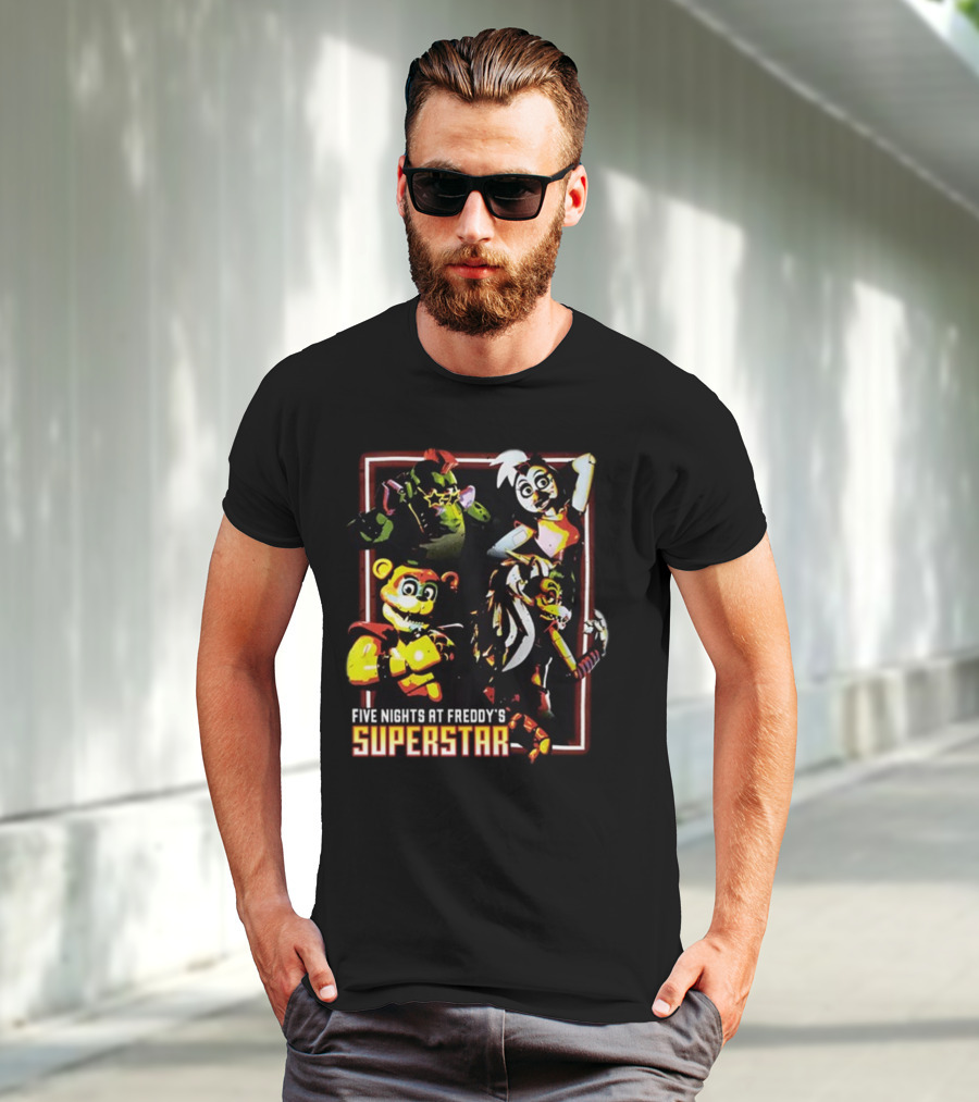 Five Nights At Freddy's Superstar Characters T-Shirt