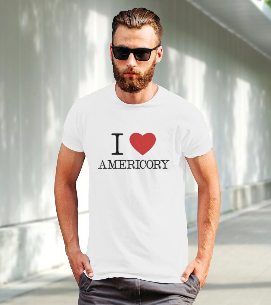 I Heart Americory Red Love Emblem T-Shirt