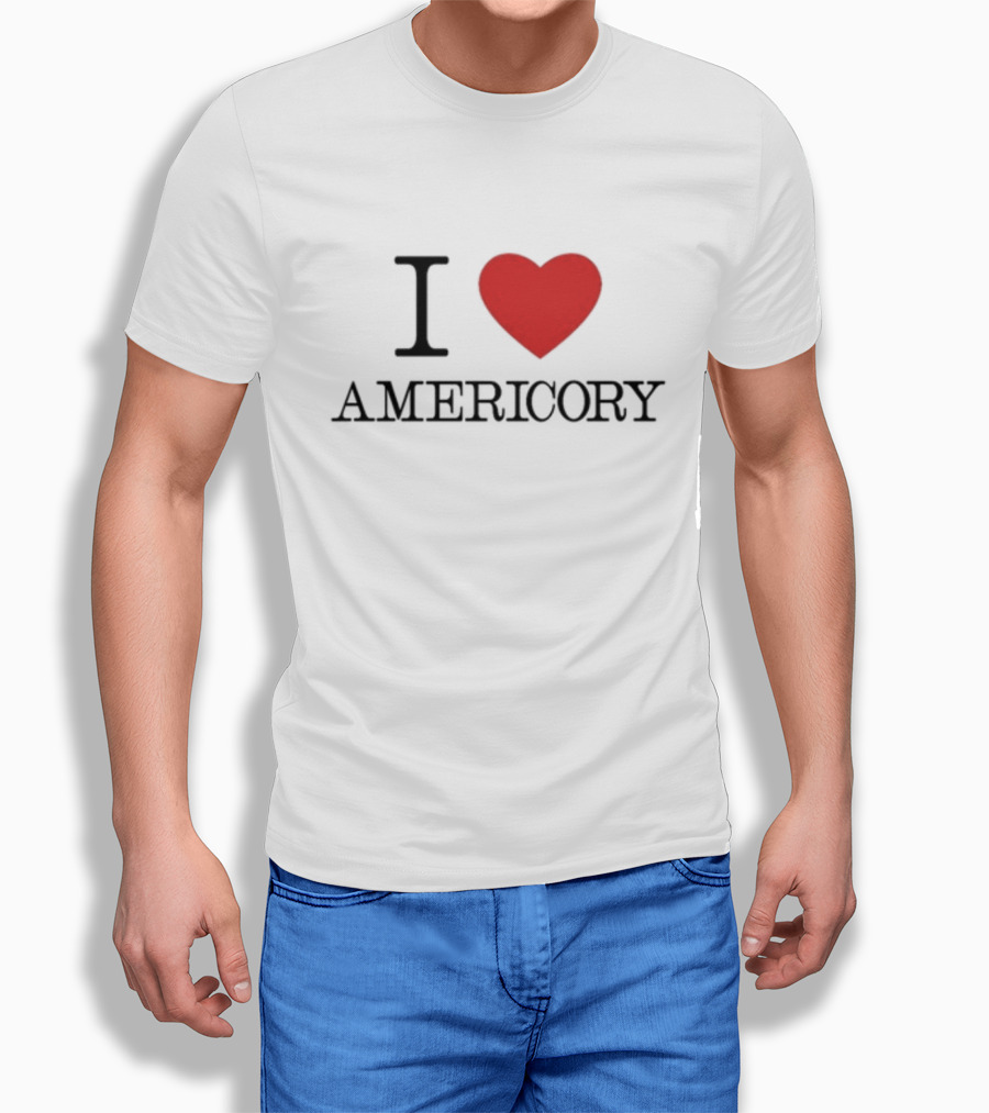 I Heart Americory Red Love Emblem T-Shirt