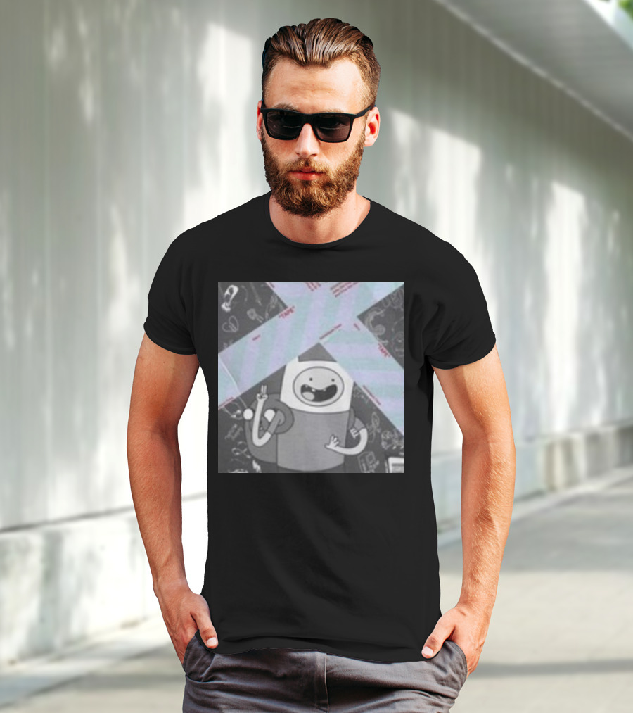 Flinn X Uzi Goofyahhtees Adventure Time Mashup T-Shirt