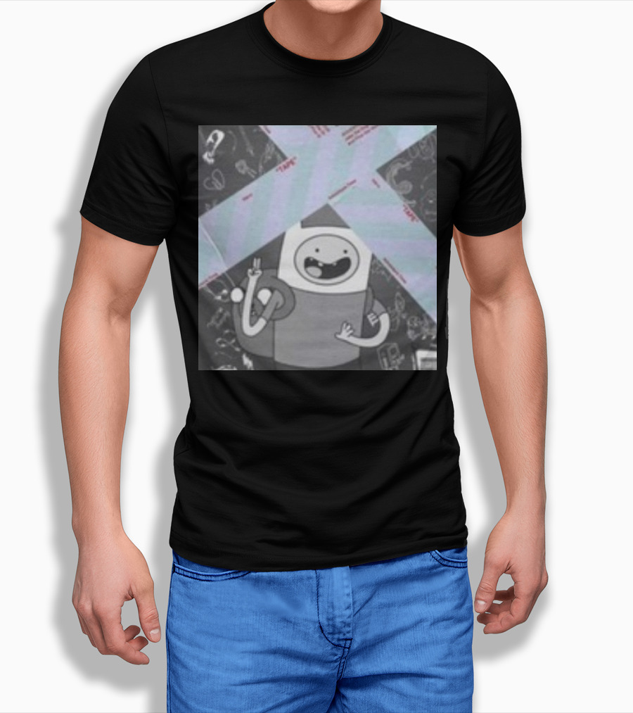 Flinn X Uzi Goofyahhtees Adventure Time Mashup T-Shirt