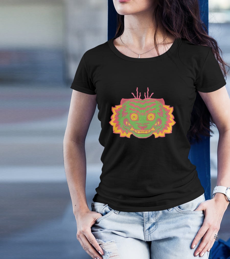 Jul Papajoolia Tigers Psychedelic Mask T-Shirt
