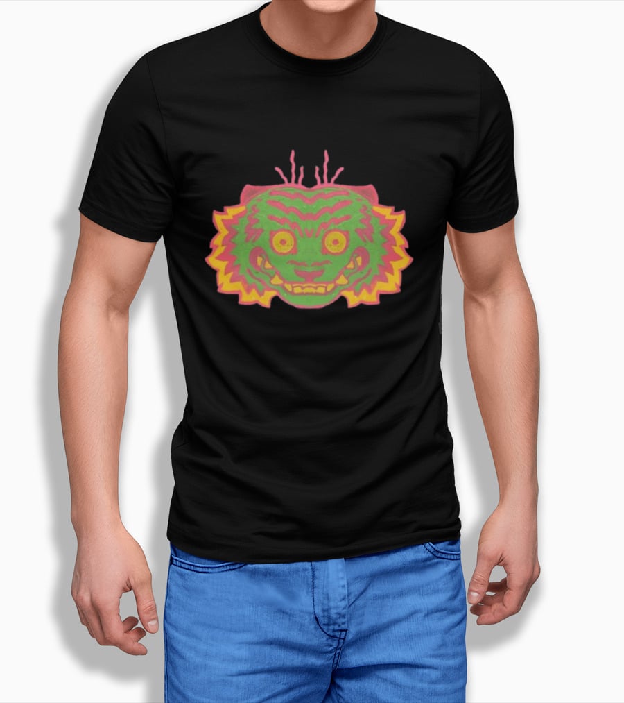 Jul Papajoolia Tigers Psychedelic Mask T-Shirt