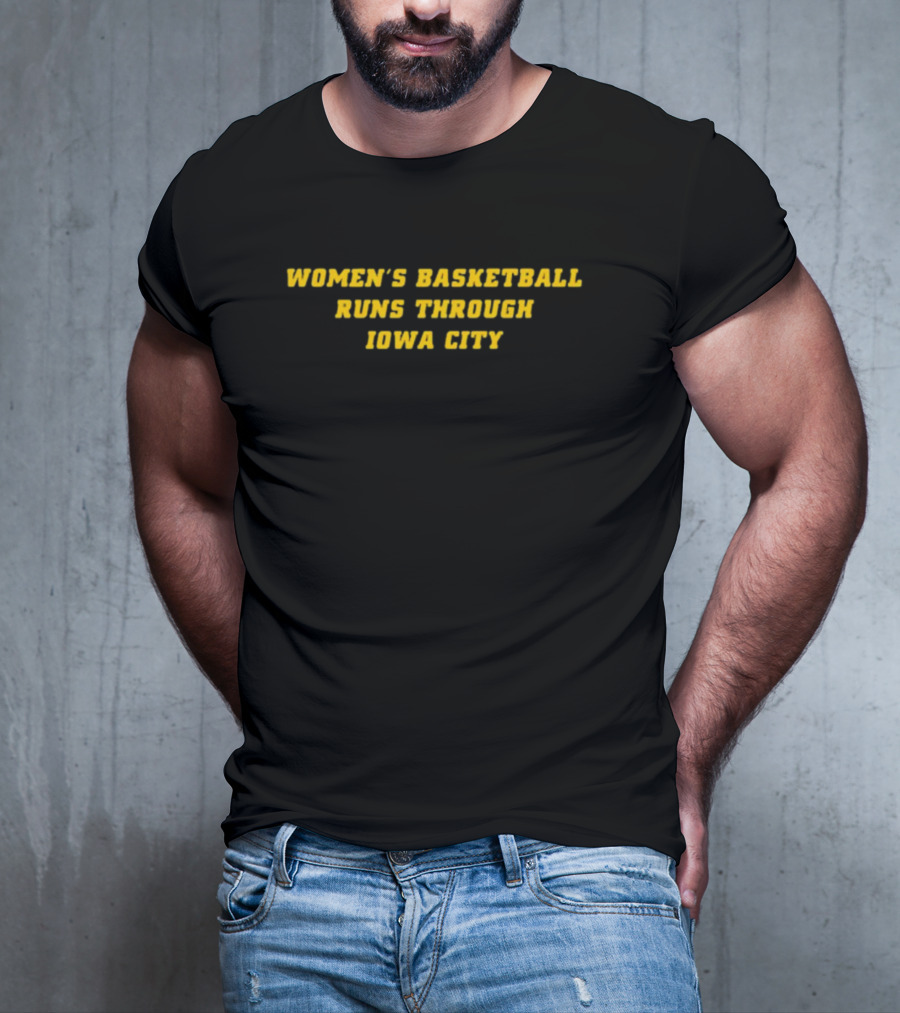 Women's Basketball Iowa City Sports Pride T-Shirt