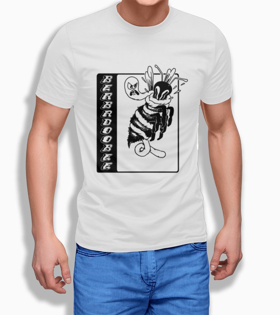 Dirtyhit Beabadoobee Loveworm Angry Cartoon Bee T-Shirt