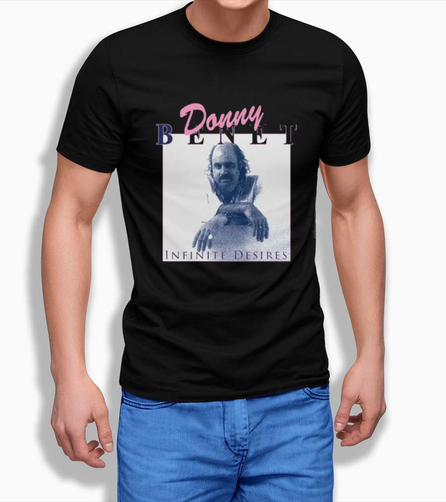 Donny Benet Infinite Desires Vintage Style Album Cover T-Shirt