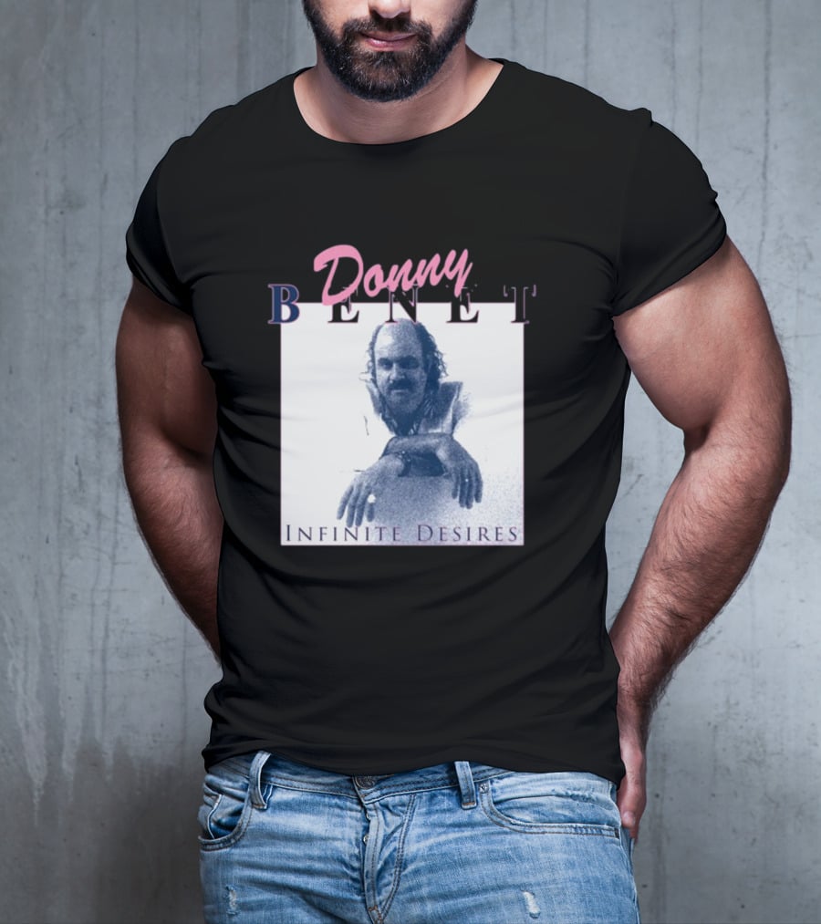 Donny Benet Infinite Desires Vintage Style Album Cover T-Shirt