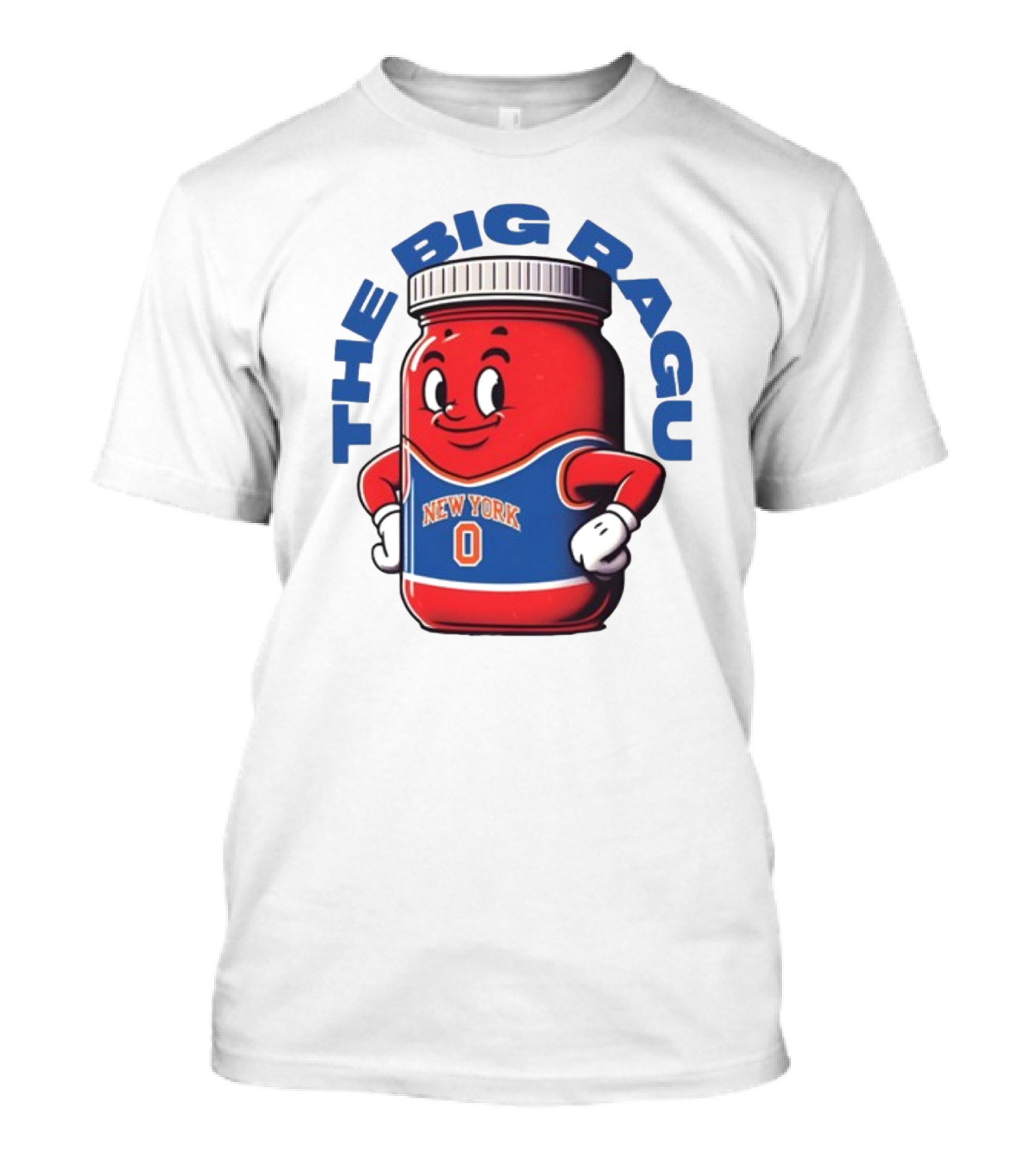 The Big Ragu New York 0 Cartoon Jar T-Shirt