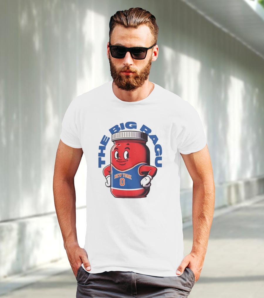 The Big Ragu New York 0 Cartoon Jar T-Shirt