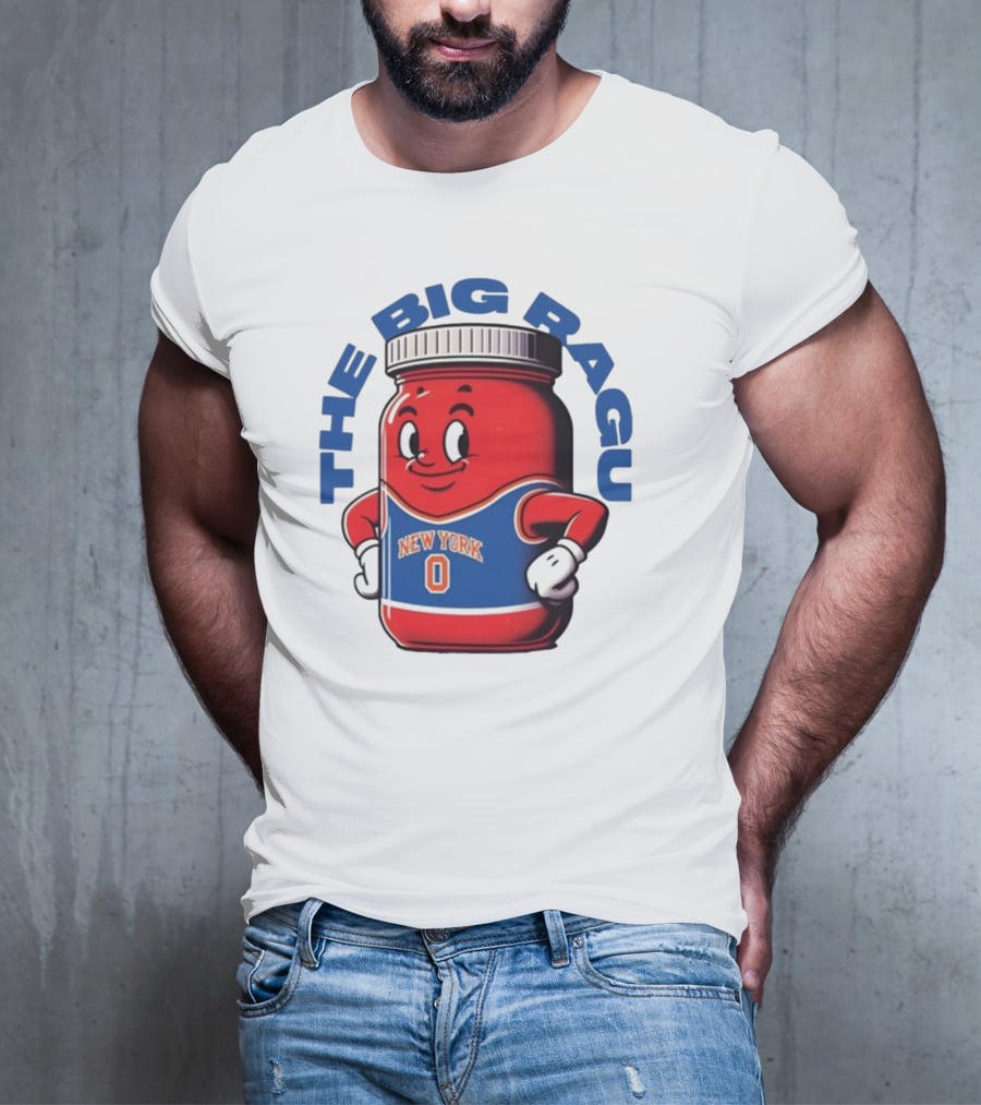 The Big Ragu New York 0 Cartoon Jar T-Shirt
