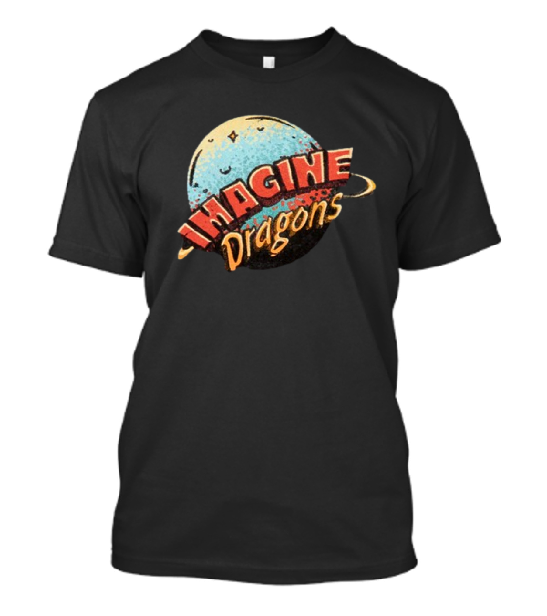 Imagine Dragons Retro Planet T-Shirt