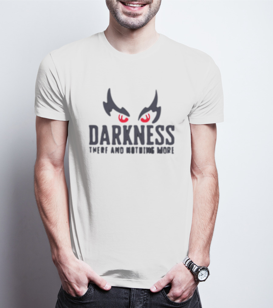 Lamar Jackson Darkness There And Nothing More Red Eyes T-Shirt