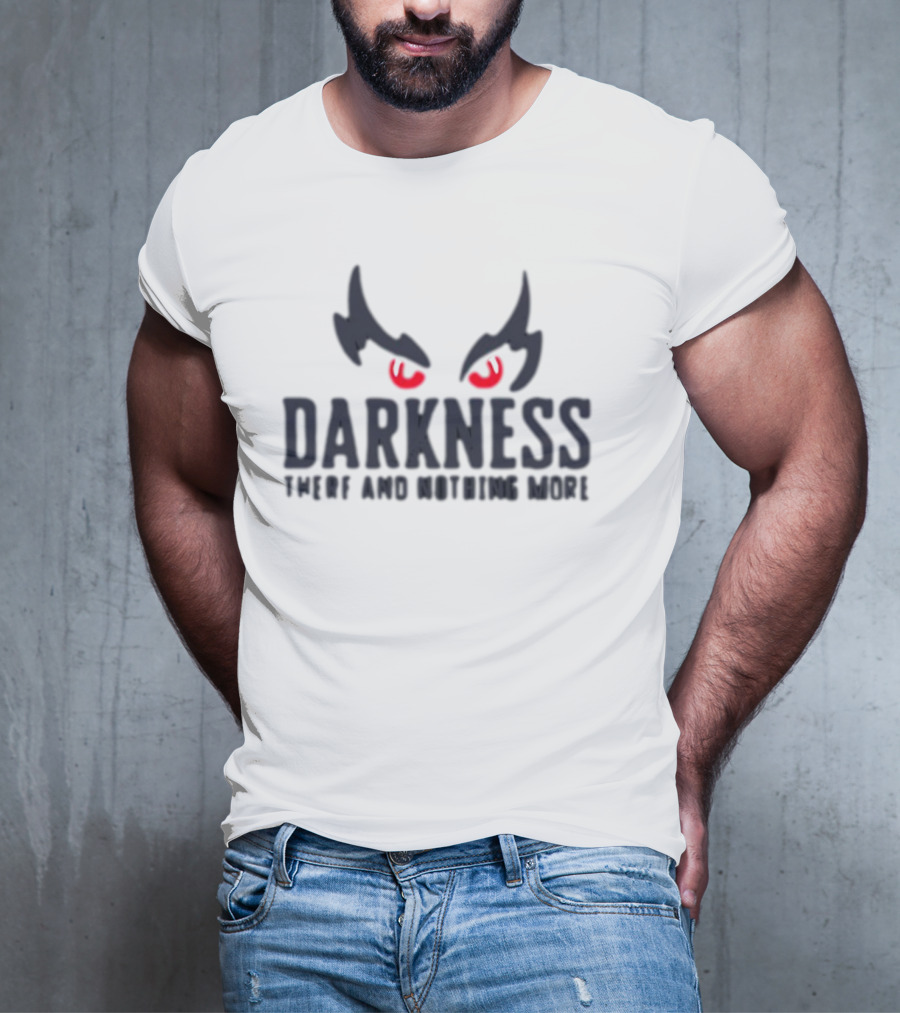 Lamar Jackson Darkness There And Nothing More Red Eyes T-Shirt