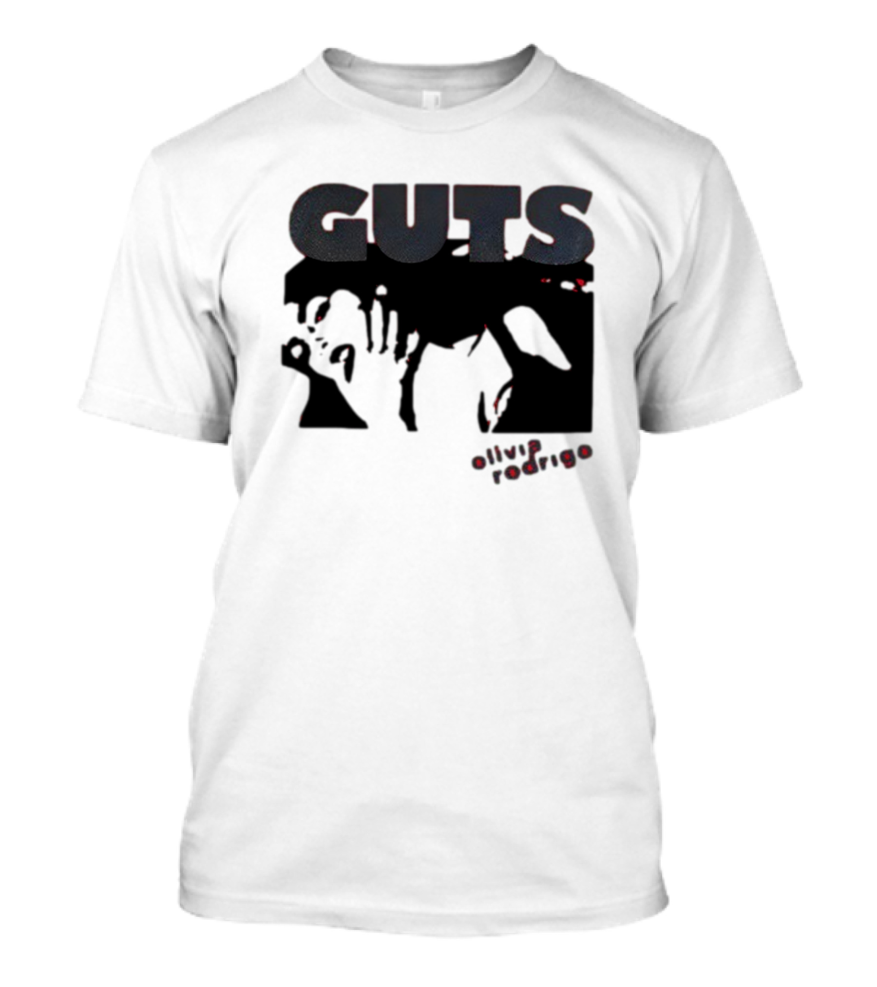 Guts Red Glittering Shadowy T-Shirt