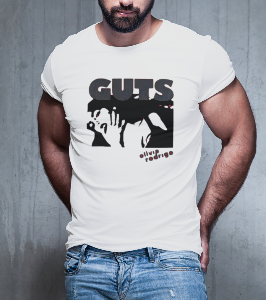 Guts Red Glittering Shadowy T-Shirt