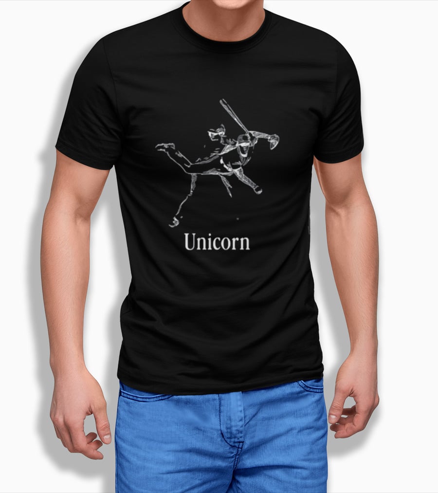 Shohei Ohtani Baseball Unicorn T-Shirt