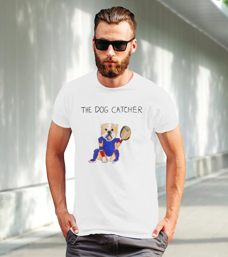 Dave Portnoy The Dog Catcher Catcher's Mitt Dog T-Shirt