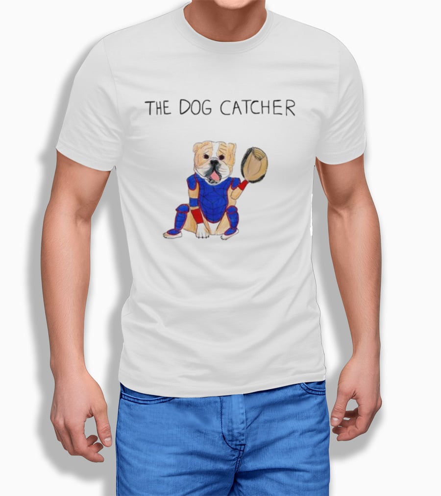 Dave Portnoy The Dog Catcher Catcher's Mitt Dog T-Shirt