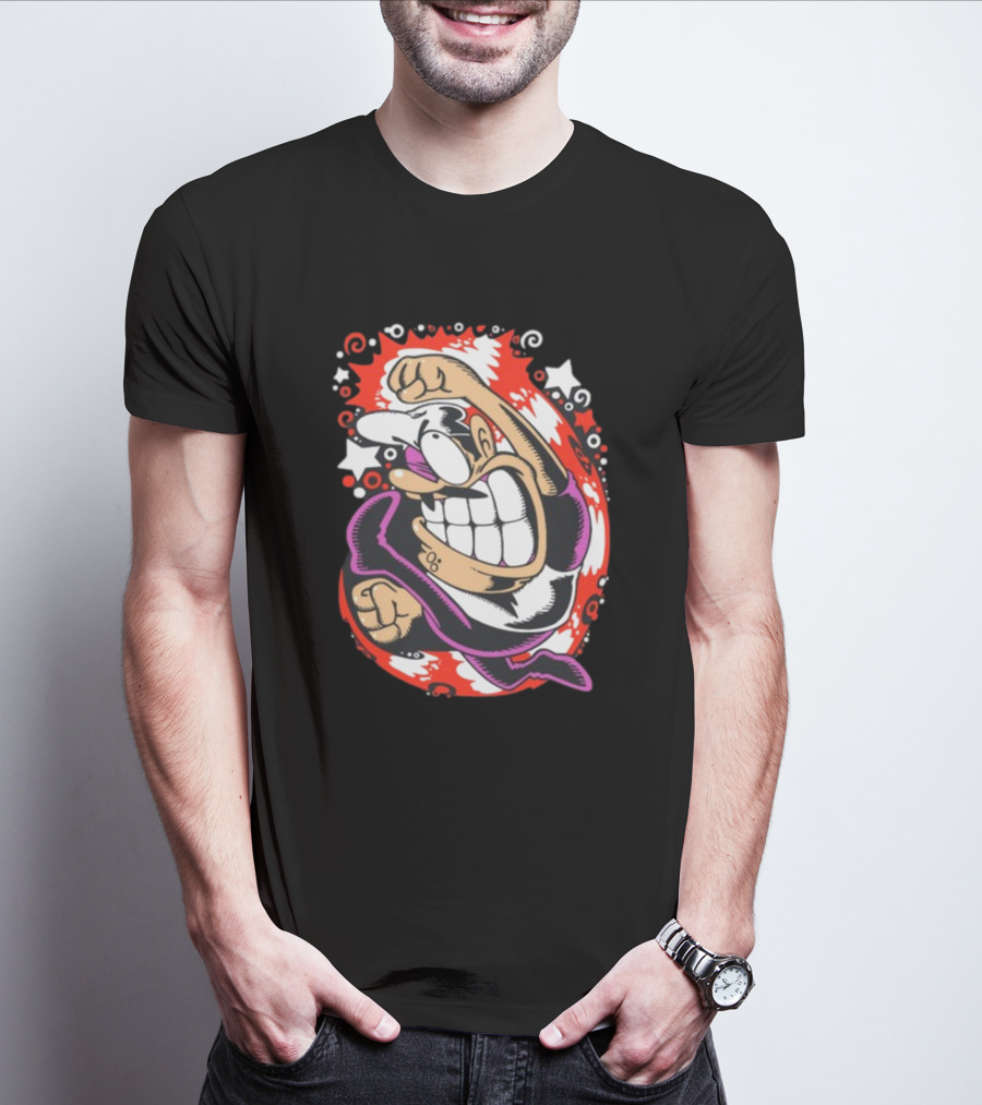 Pizza Tower Powerful Uppercut Action Burst T-Shirt