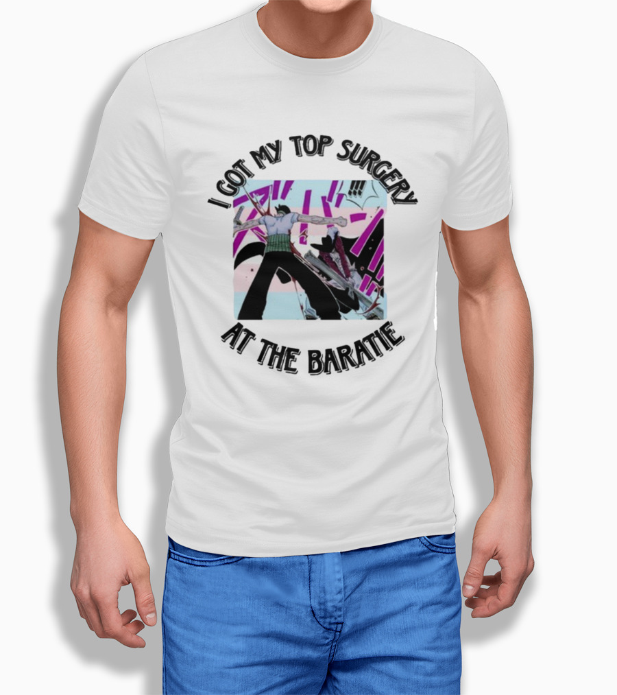 I Got My Top Surgery At The Baratie Anime Character Scene T-Shirt