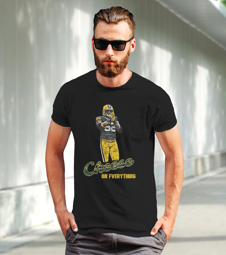 Cheese On Everything Rashan Gary Packers Fan Gear T-Shirt
