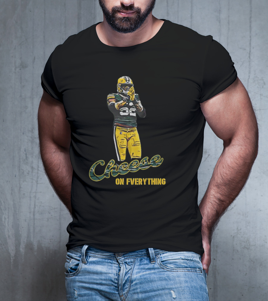 Cheese On Everything Rashan Gary Packers Fan Gear T-Shirt