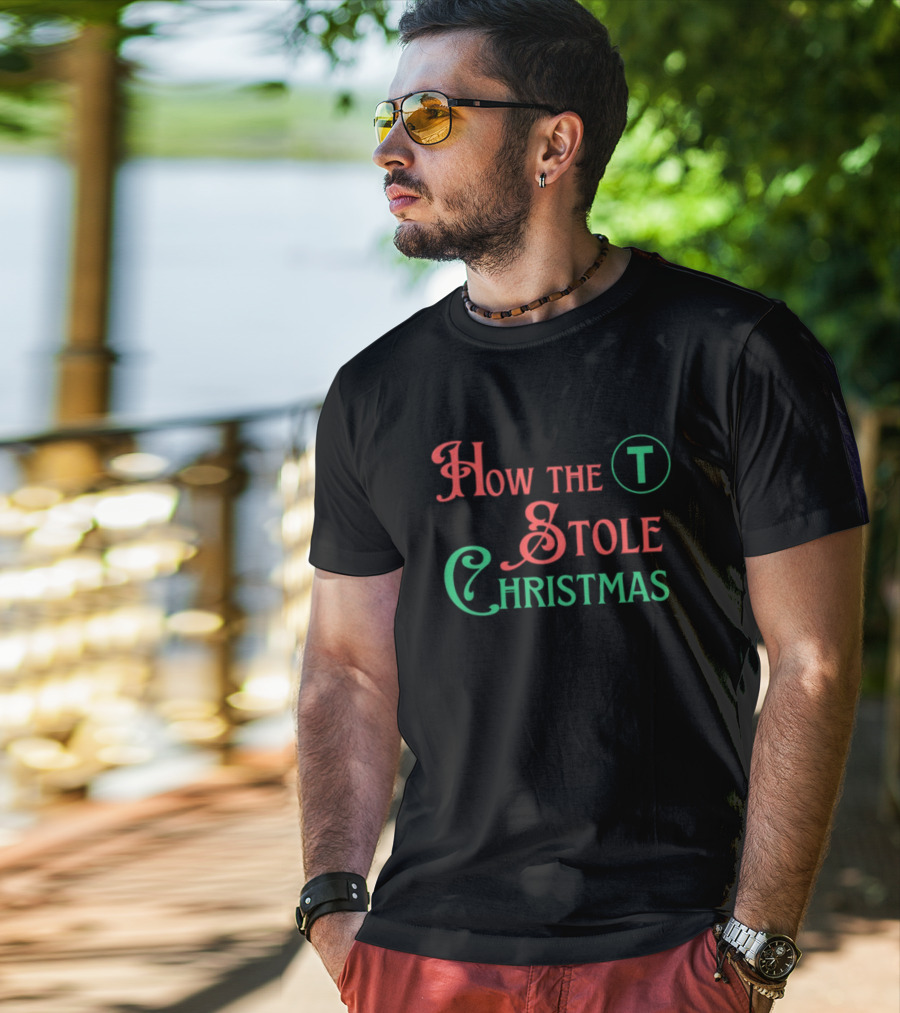 How The T Stole Christmas Storybook T-Shirt