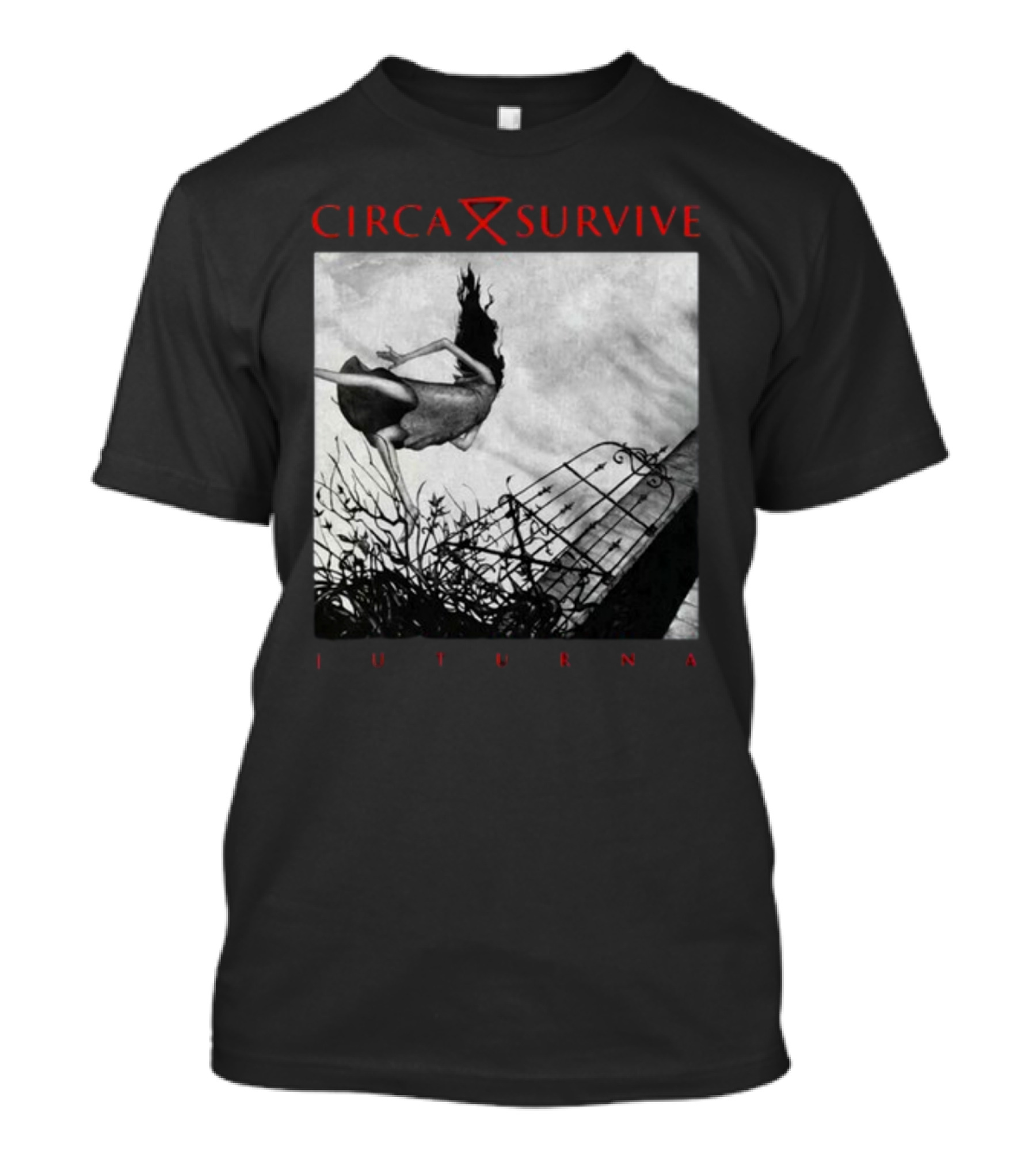 Circa Survive Juturna Album Art Dark Fantasy T-Shirt