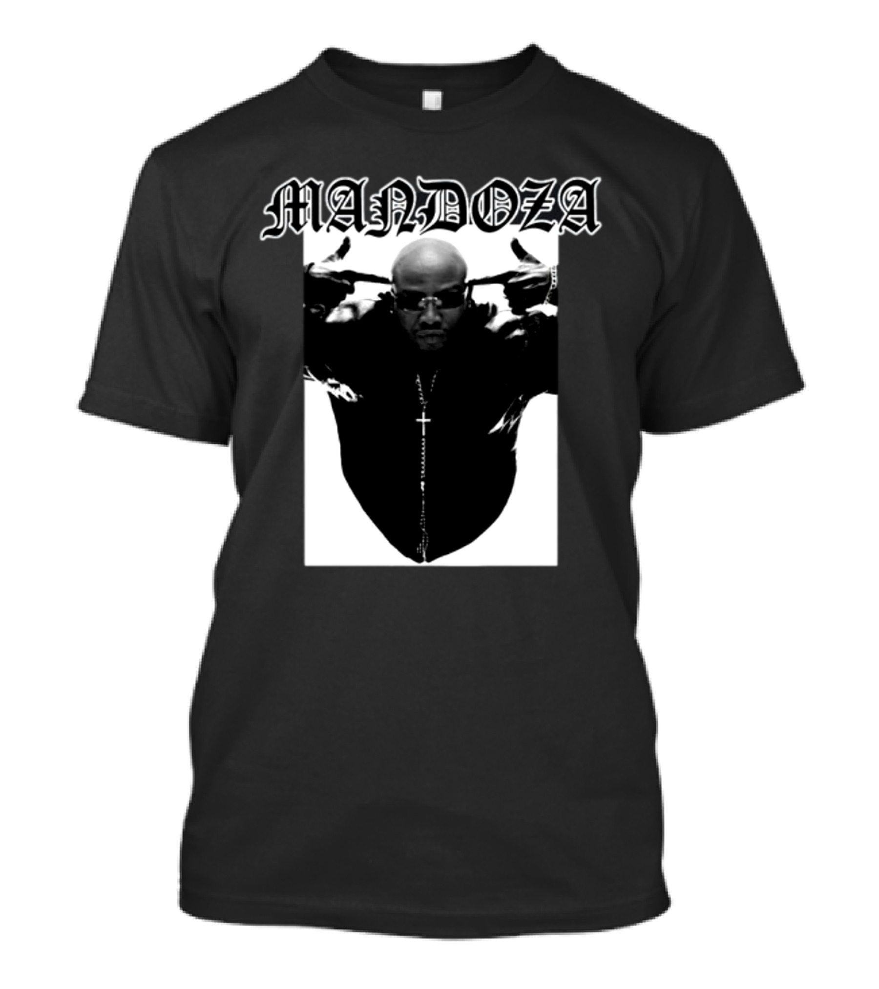 Mandoza Mr Price Iconic Cross Necklace T-Shirt