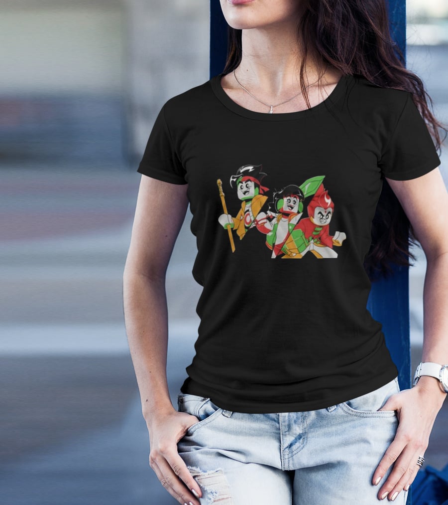 Nano Litore LEGO Monkie Warriors For Charity T-Shirt