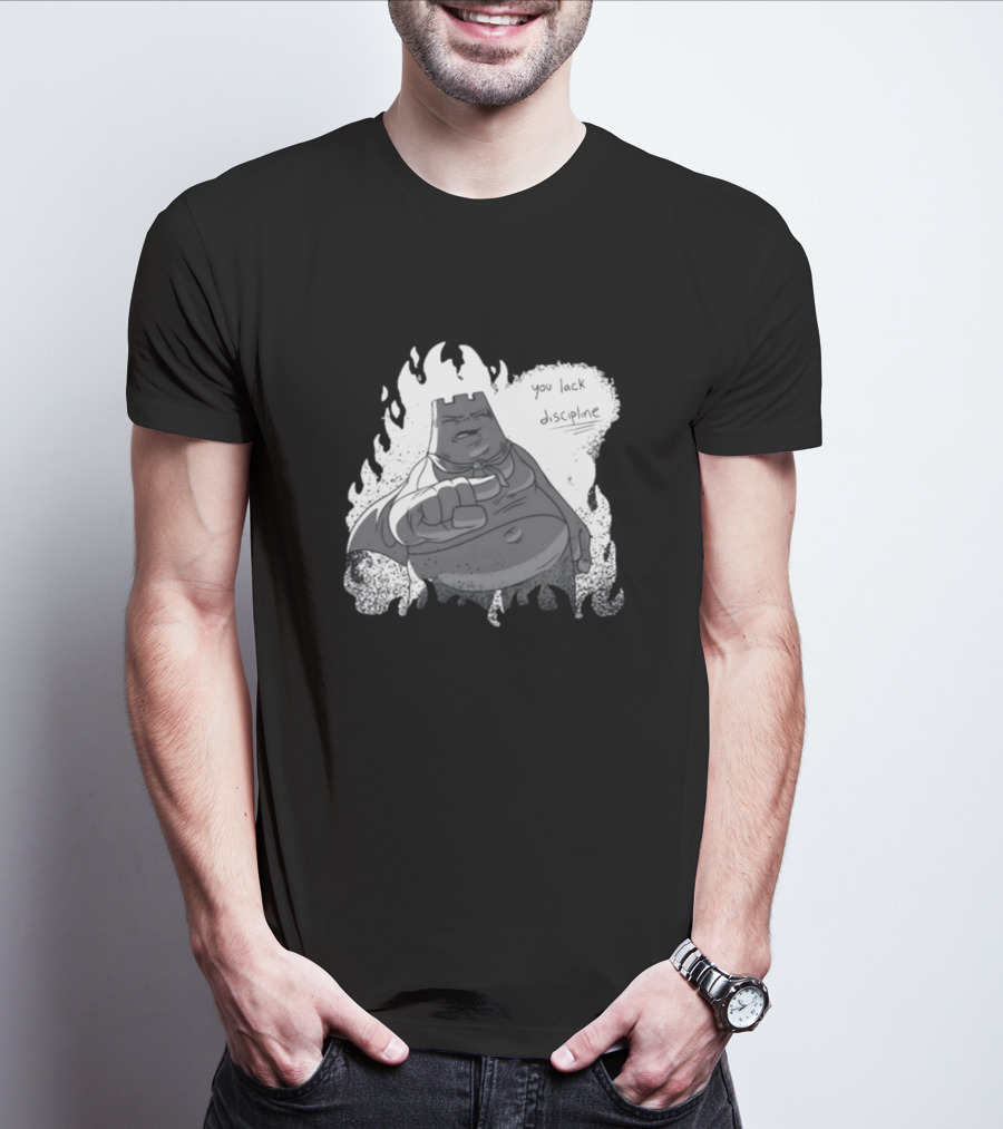 Sharkrobot Adam You Lack Discipline Flame T-Shirt