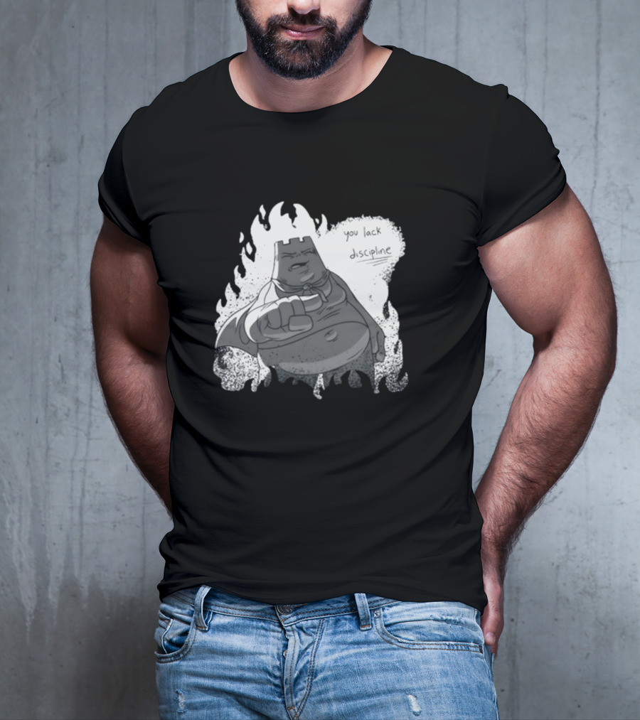 Sharkrobot Adam You Lack Discipline Flame T-Shirt