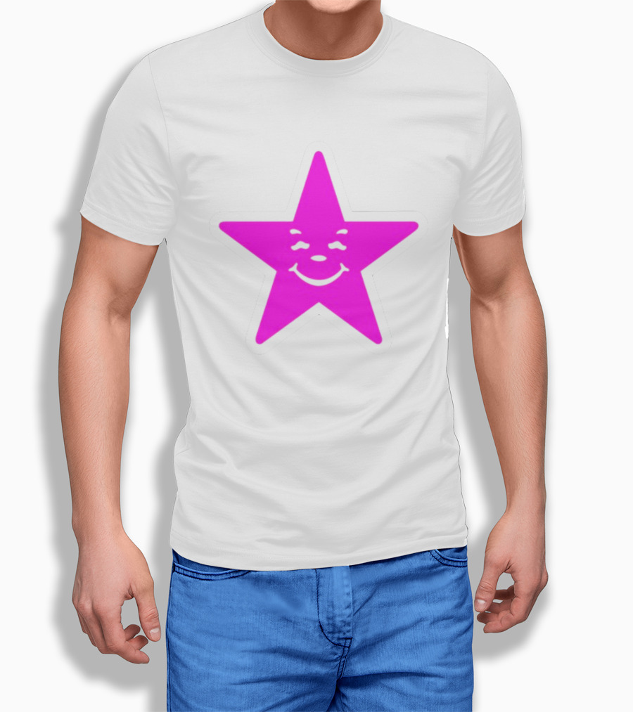 Austin Babbitt Asspizza Smiling Star Pink T-Shirt