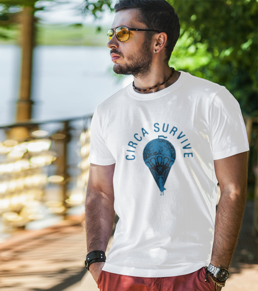 Circa Survive On Letting Go Est 2004 Parachute T-Shirt