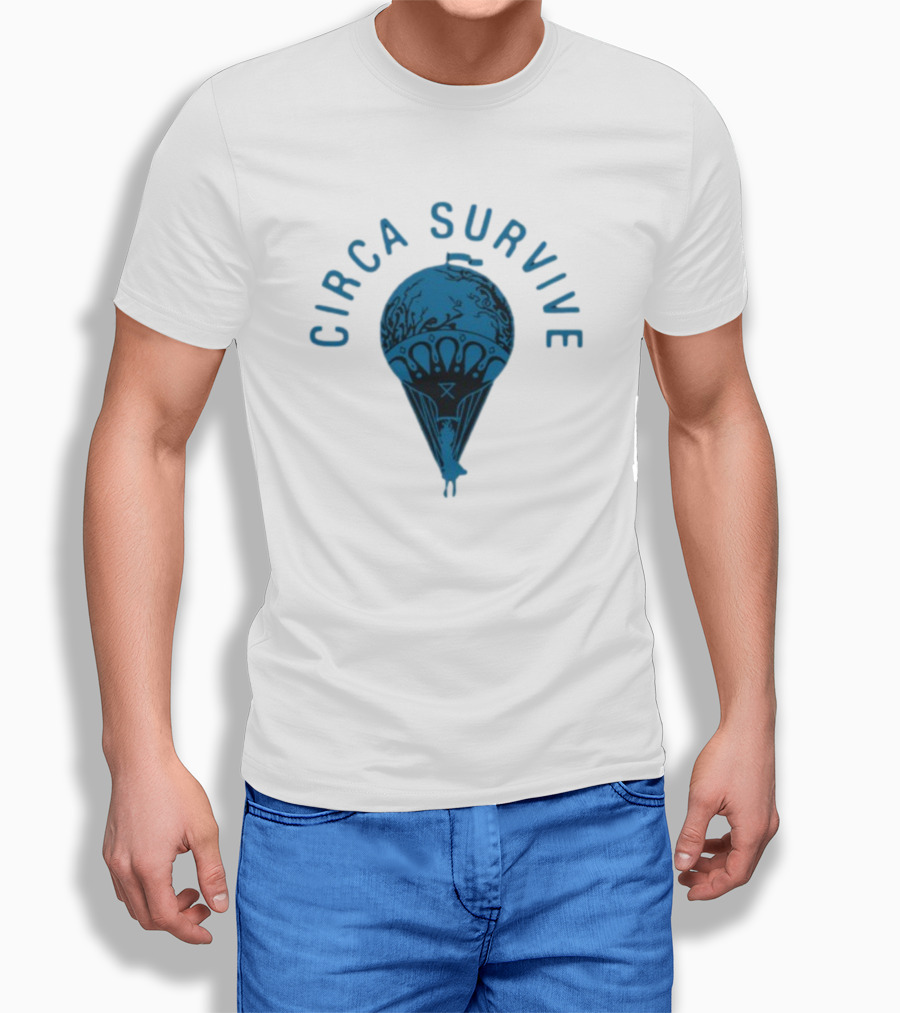 Circa Survive On Letting Go Est 2004 Parachute T-Shirt
