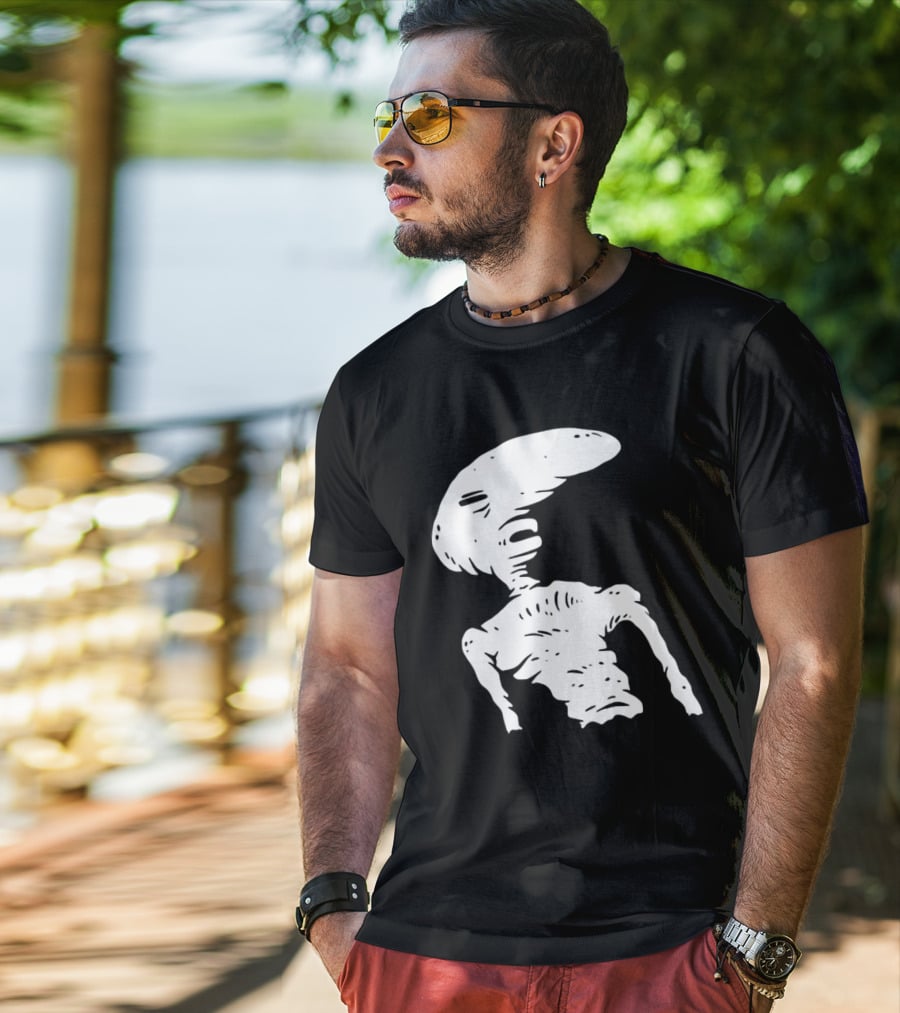 Uncovered Alien Zach Creature T-Shirt