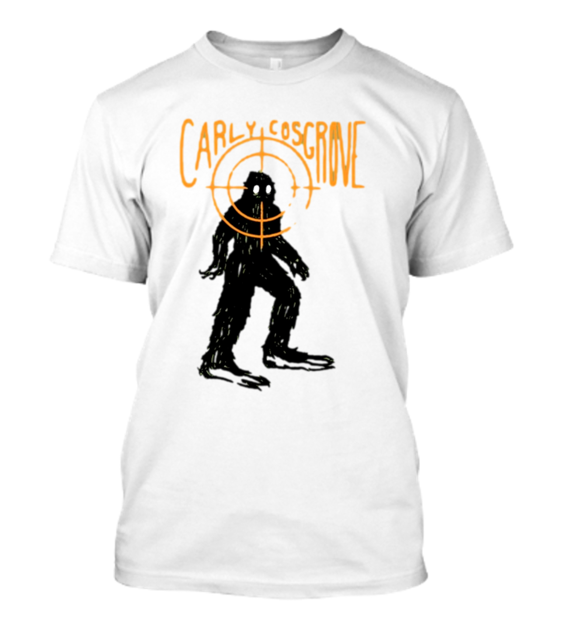 Carlycosgrove Bigfoot In Crosshairs T-Shirt