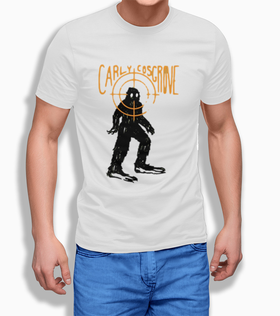 Carlycosgrove Bigfoot In Crosshairs T-Shirt
