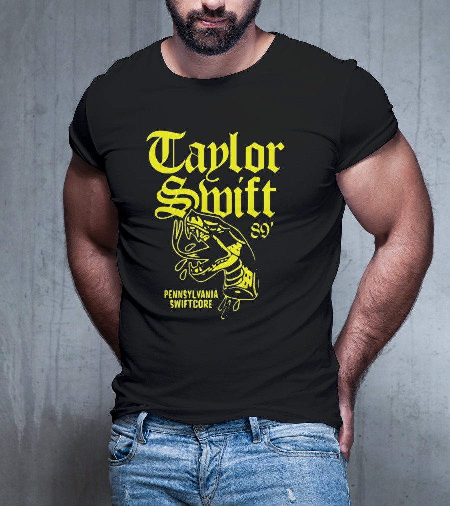 Taylor Swift Pennsylvania Swiftcore 89' Snake T-Shirt