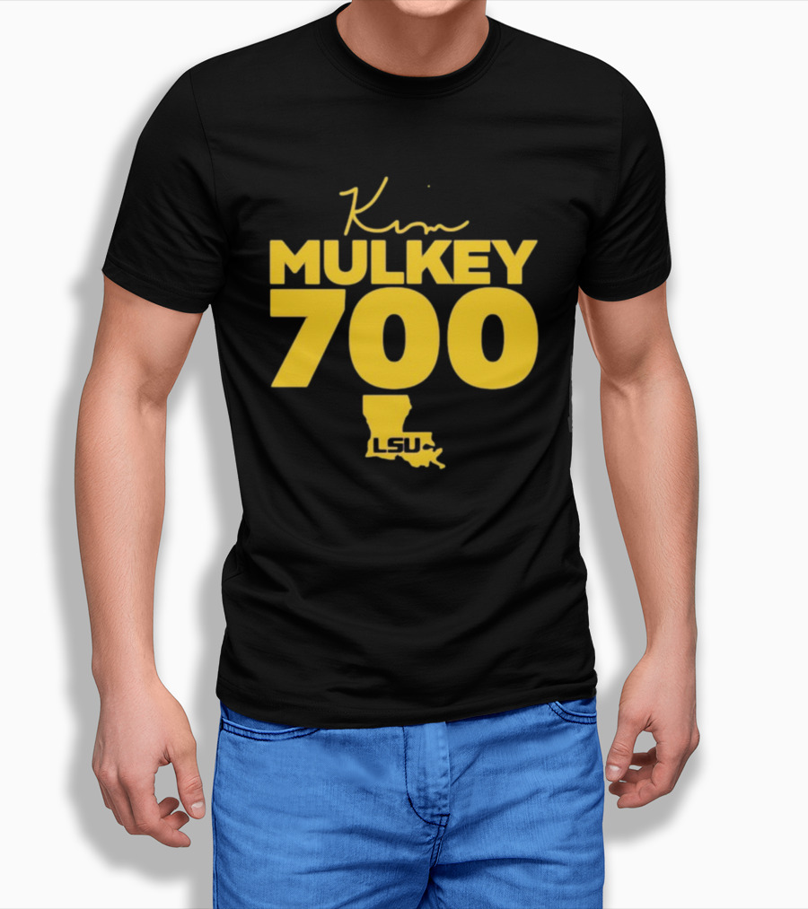 Kim Mulkey 700 LSU Women's Basketball Achievement T-Shirt