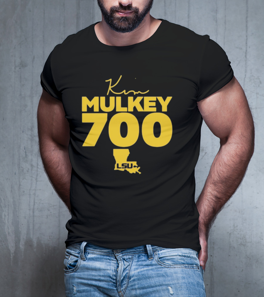 Kim Mulkey 700 LSU Women's Basketball Achievement T-Shirt