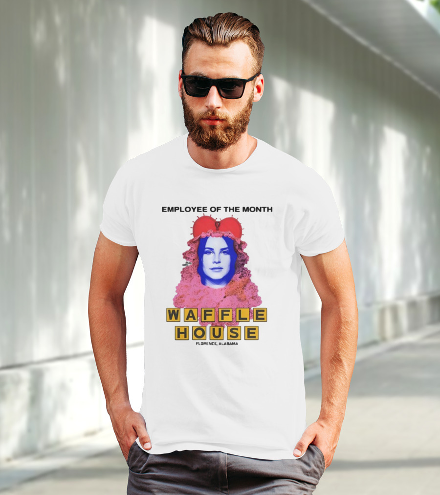 Employee Of The Month Waffle House Lana Del Waitress Buggirl200 T-Shirt
