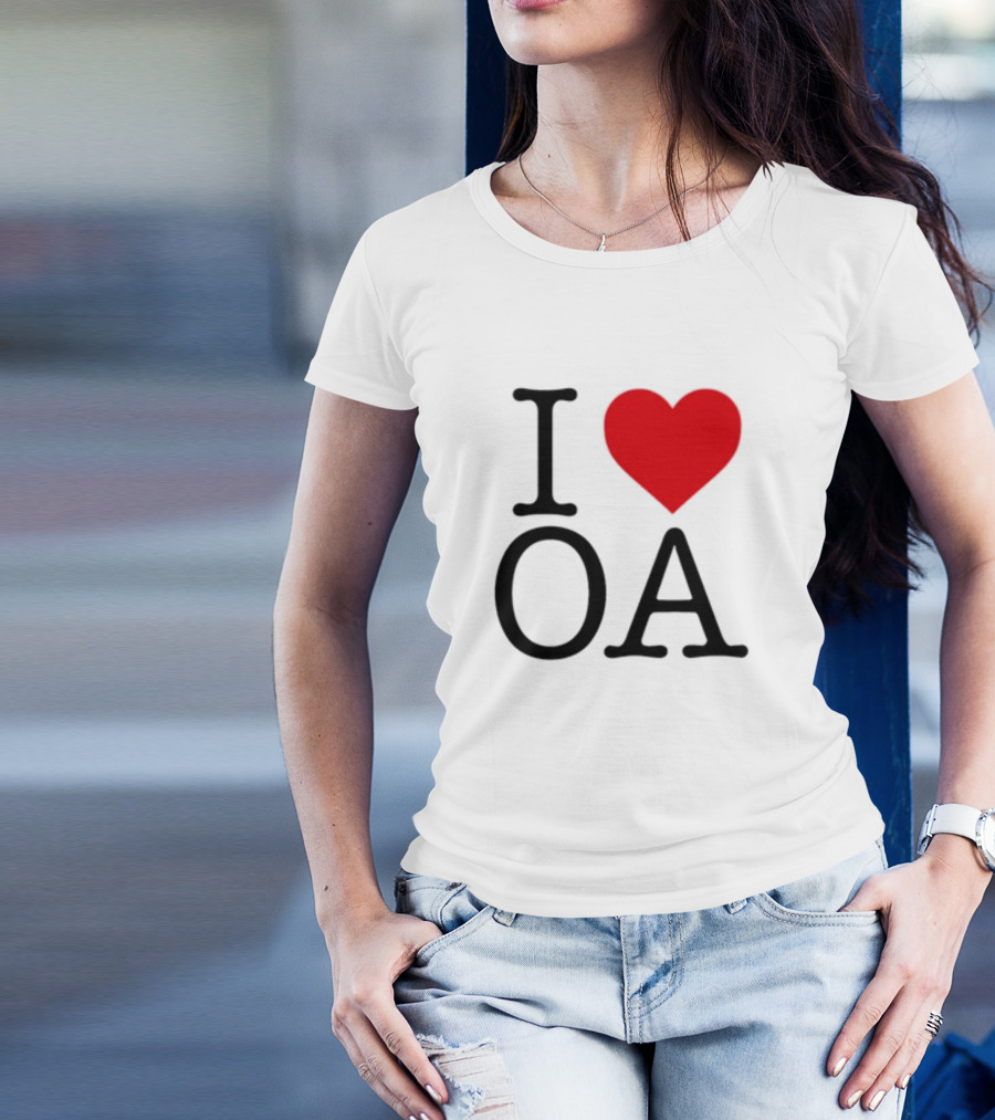 I Heart OA Symbolized Love For OA Movement T-Shirt