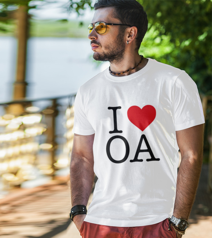 I Heart OA Symbolized Love For OA Movement T-Shirt
